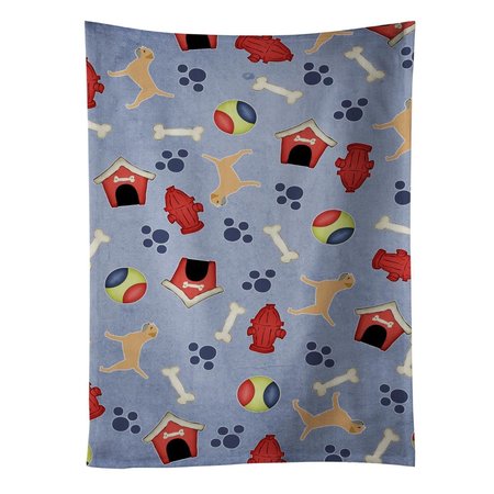 CAROLINES TREASURES Border Terrier Dog House Collection Kitchen Towel BB3889KTWL